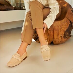 VIVAIA  Square‎ Toe Knot Loafers Caitlin 2.0  Sz EU 39